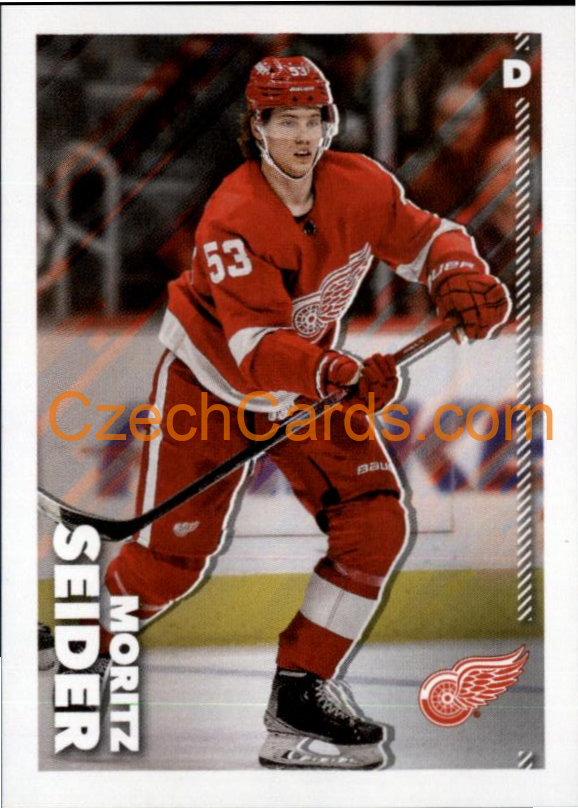 Moritz Seider 2022-23 Topps NHL sticker #187