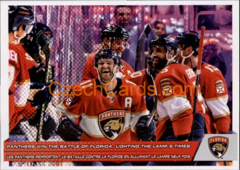 Team Highlight Florida Panthers 2022-23 Topps NHL sticker #206