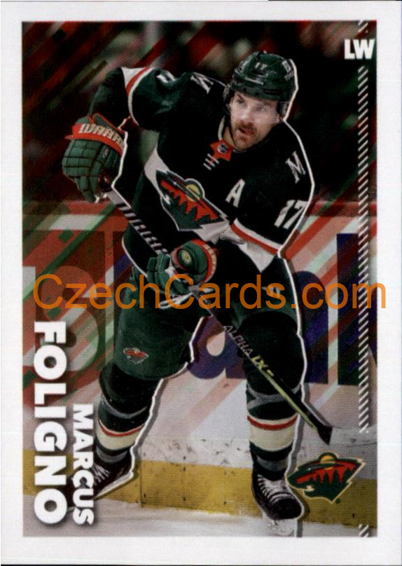 Marcus Foligno 2022-23 Topps NHL sticker #248