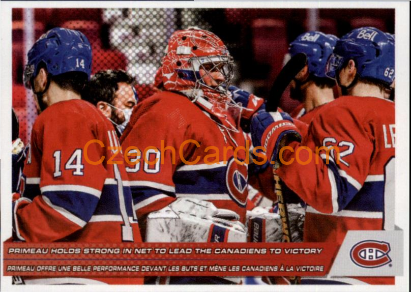 Team Highlight Montreal Canadiens 2022-23 Topps NHL sticker #257