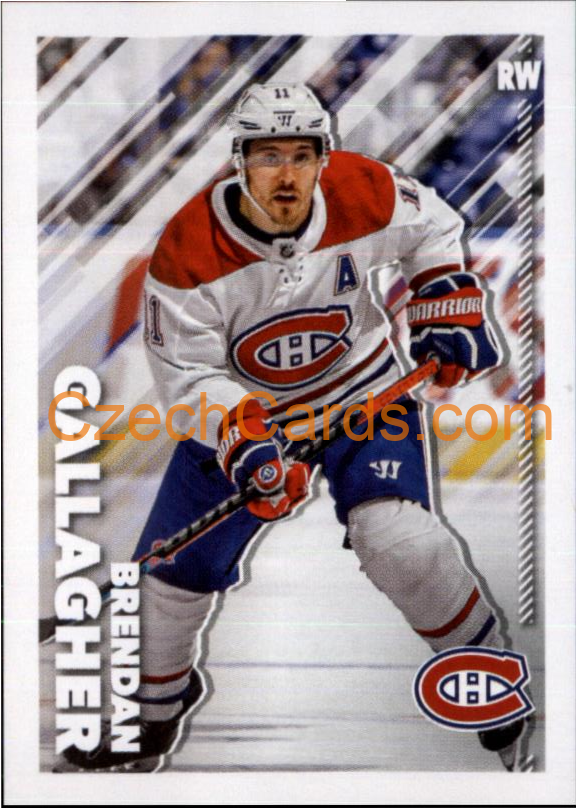Brendan Gallagher 2022-23 Topps NHL sticker #263