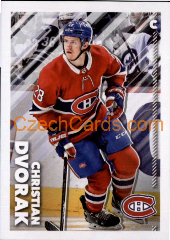 Christian Dvorak 2022-23 Topps NHL sticker #271