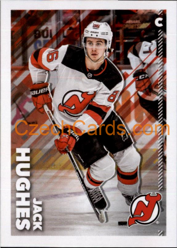 Jack Hughes 2022-23 Topps NHL sticker #295