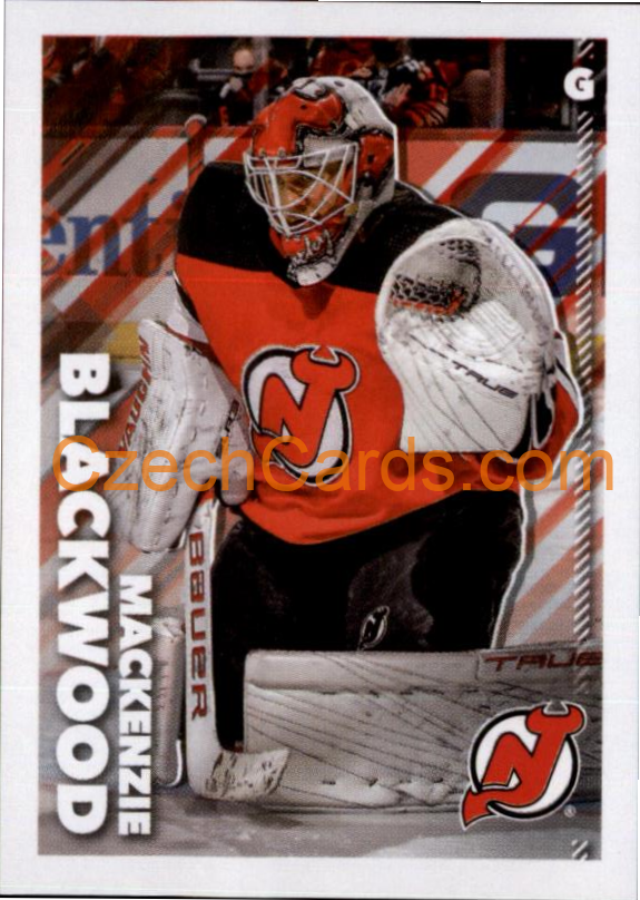 Mackenzie Blackwood 2022-23 Topps NHL sticker #305