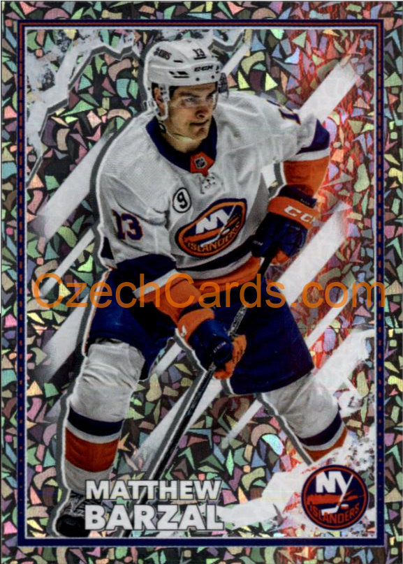 Matthew Barzal 2022-23 Topps NHL sticker foil #310
