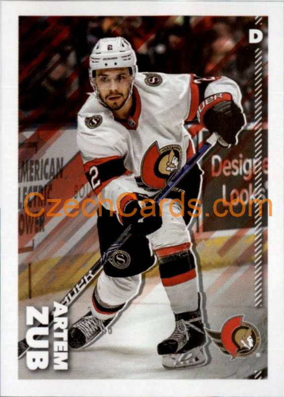 Artem Zub 2022-23 Topps NHL sticker #356