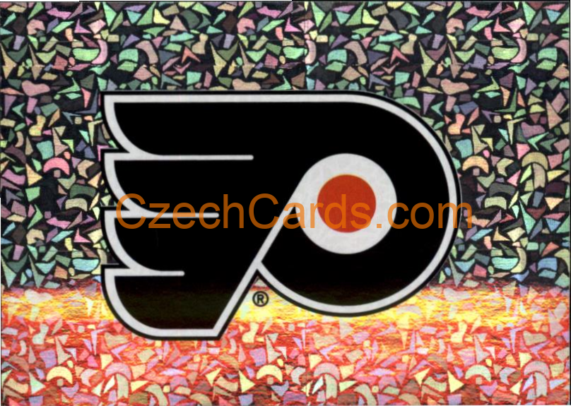 Team Logo 2022-23 Topps NHL sticker foil #358