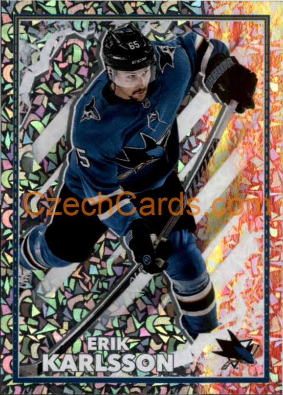 Erik Karlsson 2022-23 Topps NHL sticker foil #396