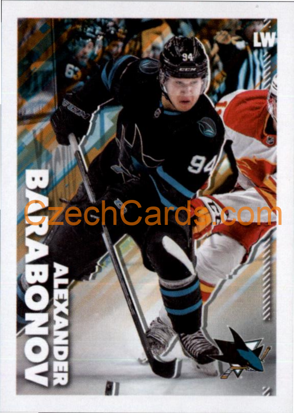 Alexander Barabonov 2022-23 Topps NHL sticker #404