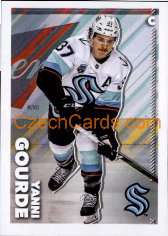 Yanni Gourde 2022-23 Topps NHL sticker #418