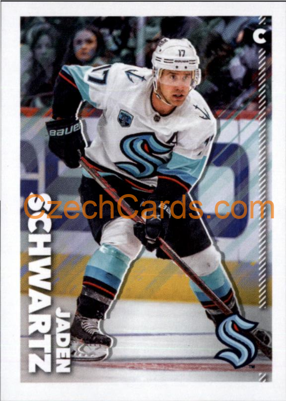 Jaden Schwartz 2022-23 Topps NHL sticker #422