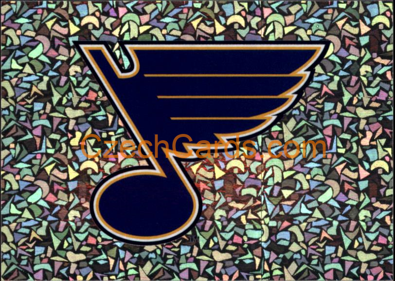 Team Logo 2022-23 Topps NHL sticker foil #426