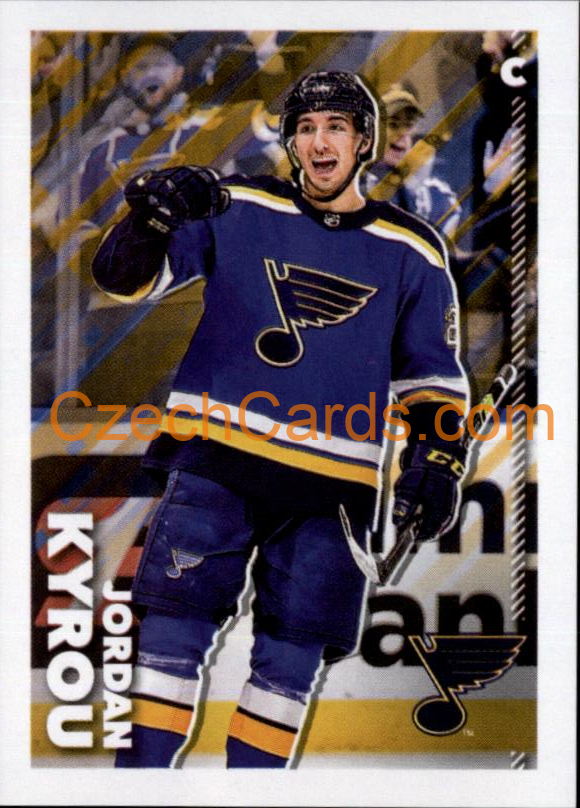Jordan Kyrou 2022-23 Topps NHL sticker #433