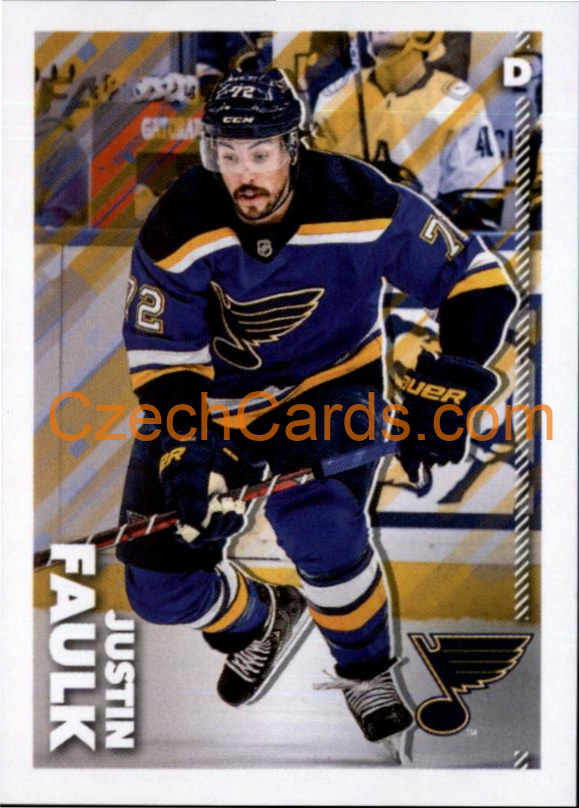 Justin Faulk 2022-23 Topps NHL sticker #441