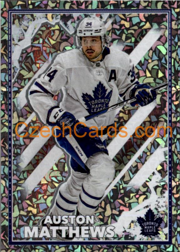 Auston Matthews 2022-23 Topps NHL sticker foil #463
