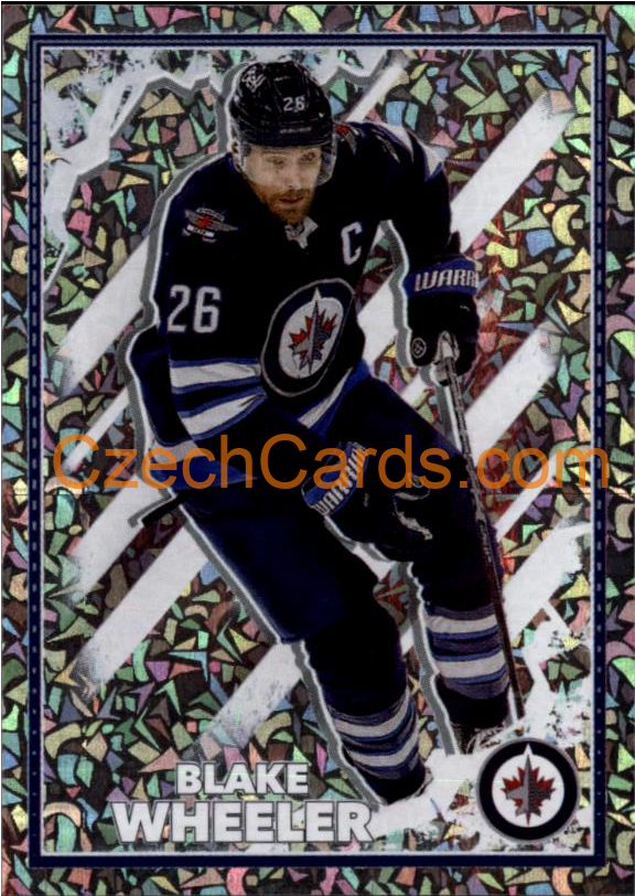 Blake Wheeler 2022-23 Topps NHL sticker foil #531