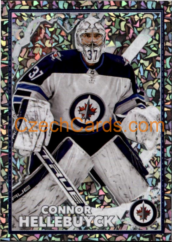 Connor Hellebuyck 2022-23 Topps NHL sticker foil #532
