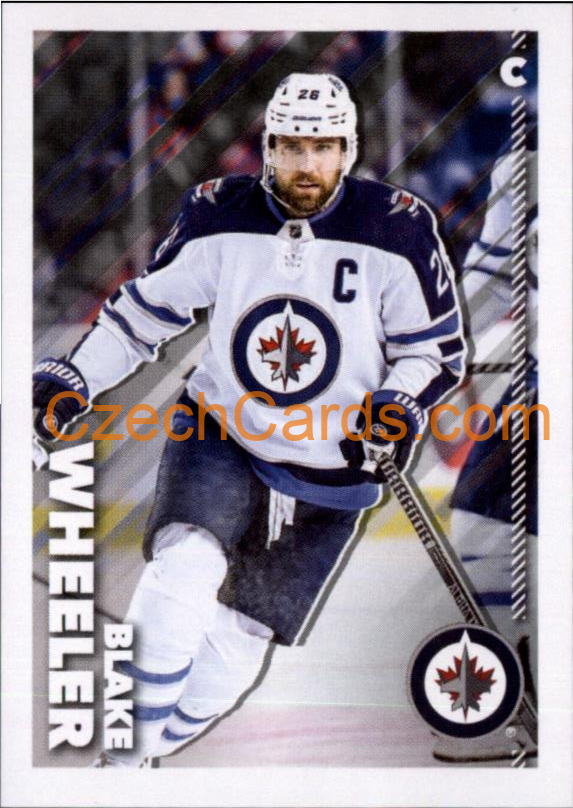 Blake Wheeler 2022-23 Topps NHL sticker #533