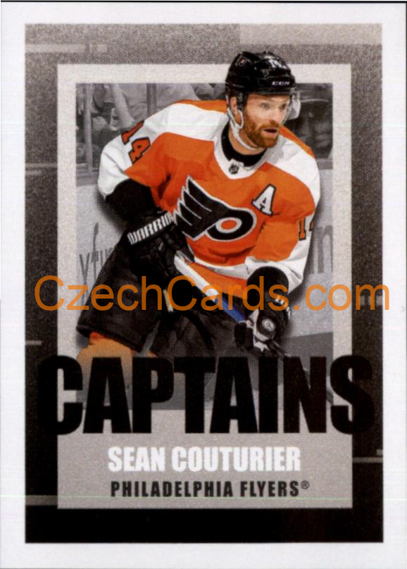 Sean Couturier 2022-23 Topps NHL sticker Captains #566