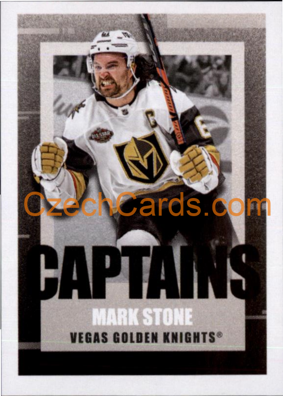 Mark Stone 2022-23 Topps NHL sticker Captains #576