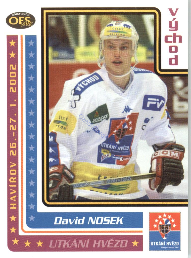David Nosek OFS 2002/03 #H17