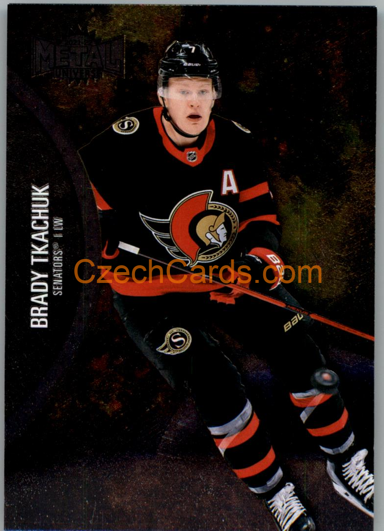 Brady Tkachuk 2021-22 Skybox Metal Universe #31