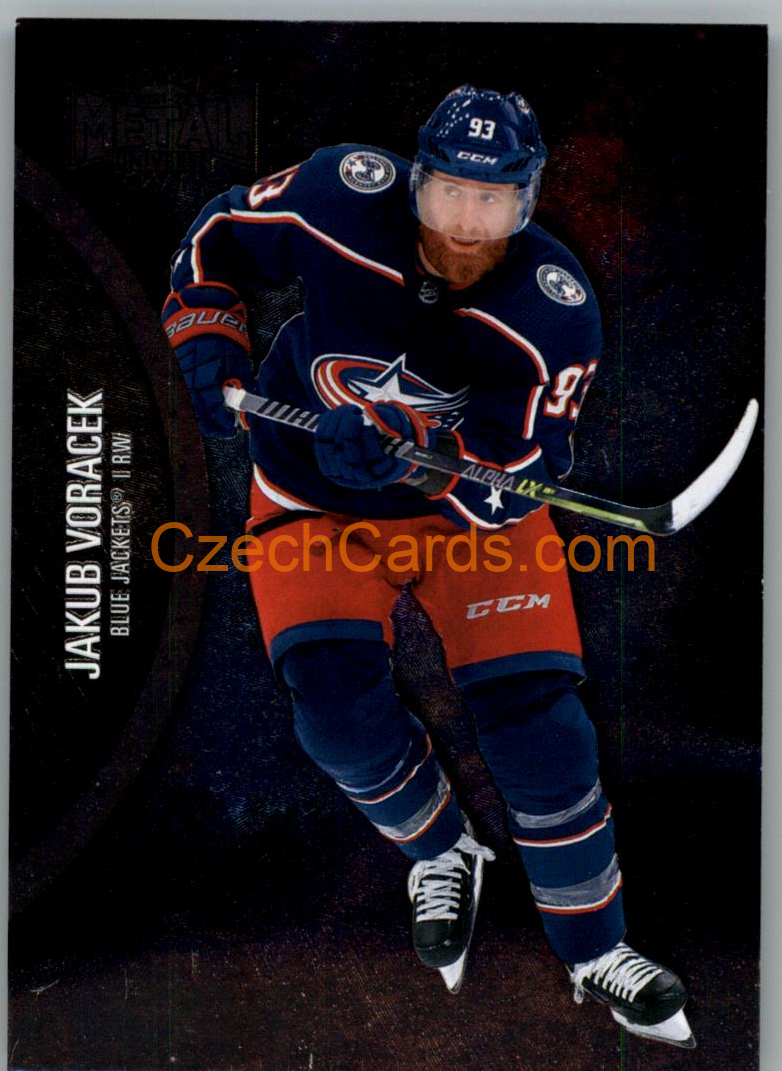 Jakub Voracek 2021-22 Skybox Metal Universe #36