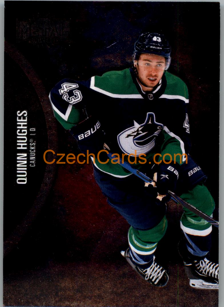 Quinn Hughes 2021-22 Skybox Metal Universe #111 SP
