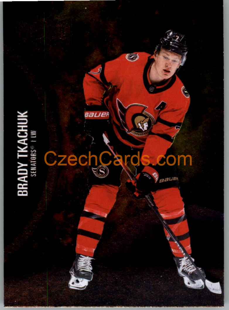 Brady Tkachuk 2021-22 Skybox Metal Universe #115 SP