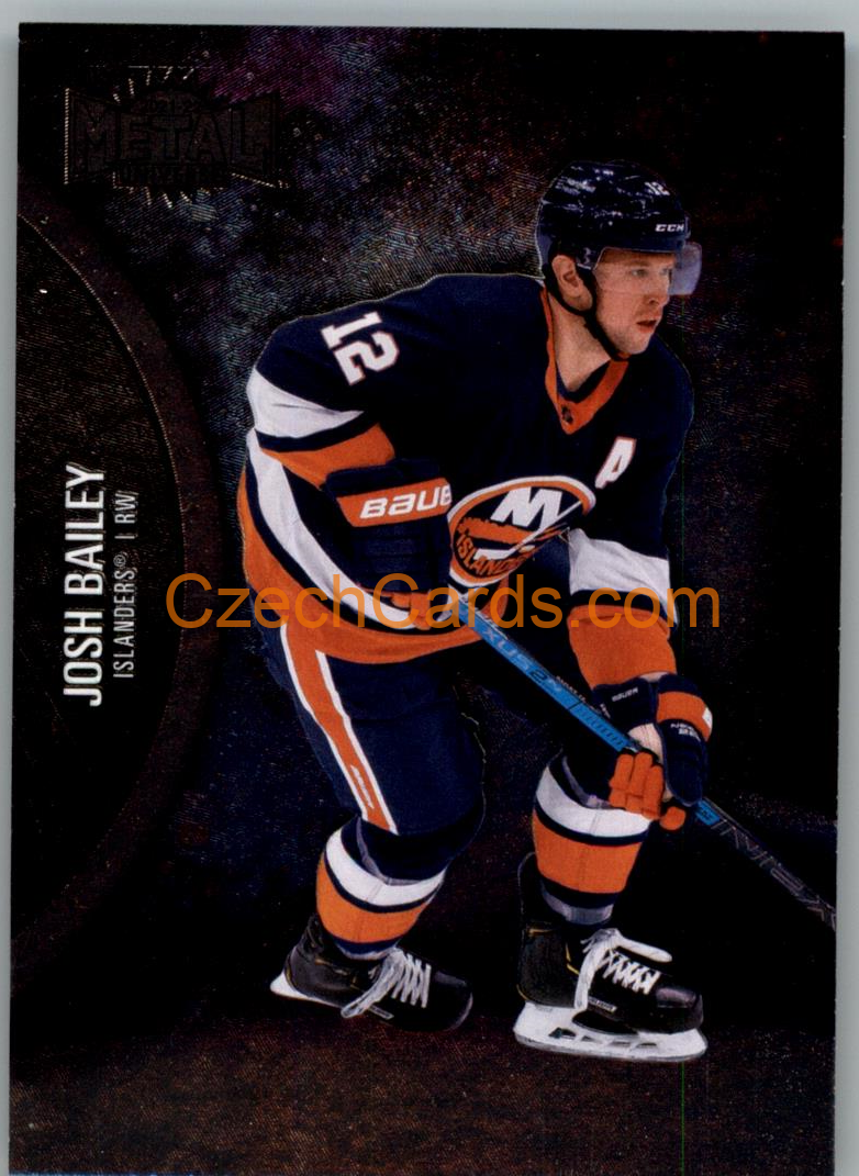 Josh Bailey 2021-22 Skybox Metal Universe #119 SP