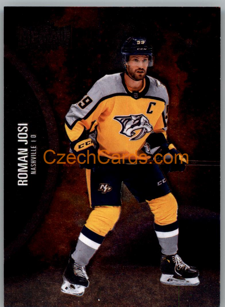 Roman Josi 2021-22 Skybox Metal Universe #129 SP