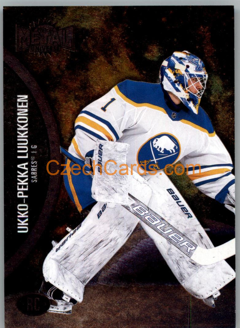 Ukko-Pekka Luukkonen 2021-22 Skybox Metal Universe #158 SP