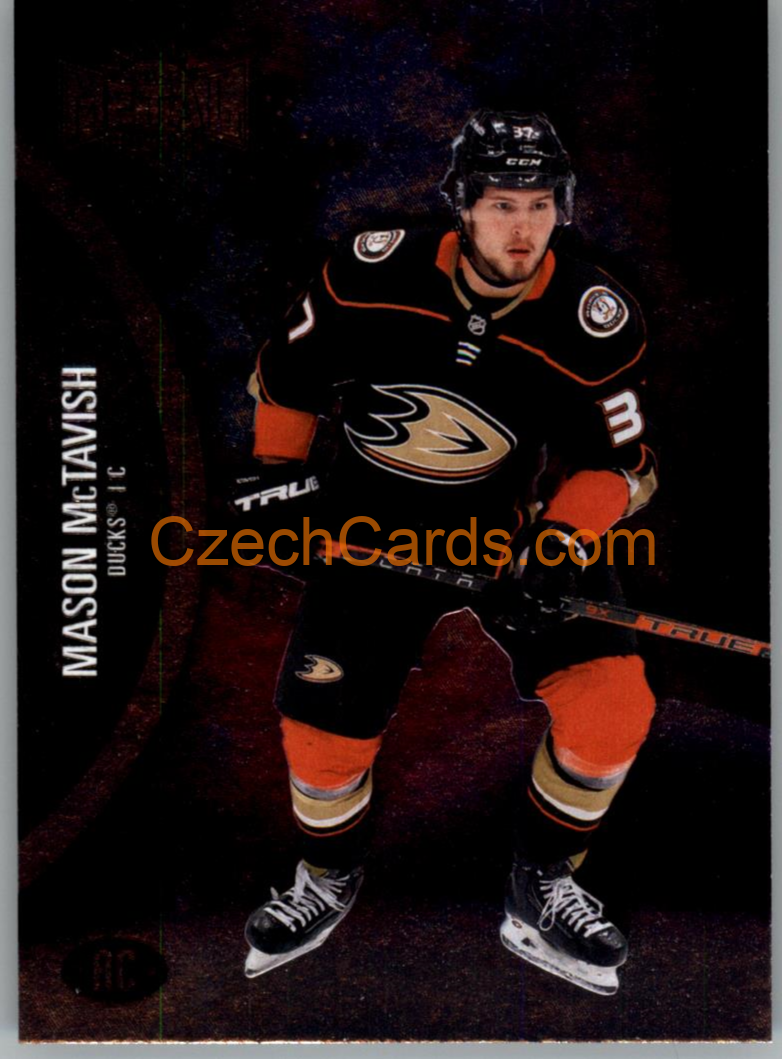 Mason McTavish 2021-22 Skybox Metal Universe #154 SP