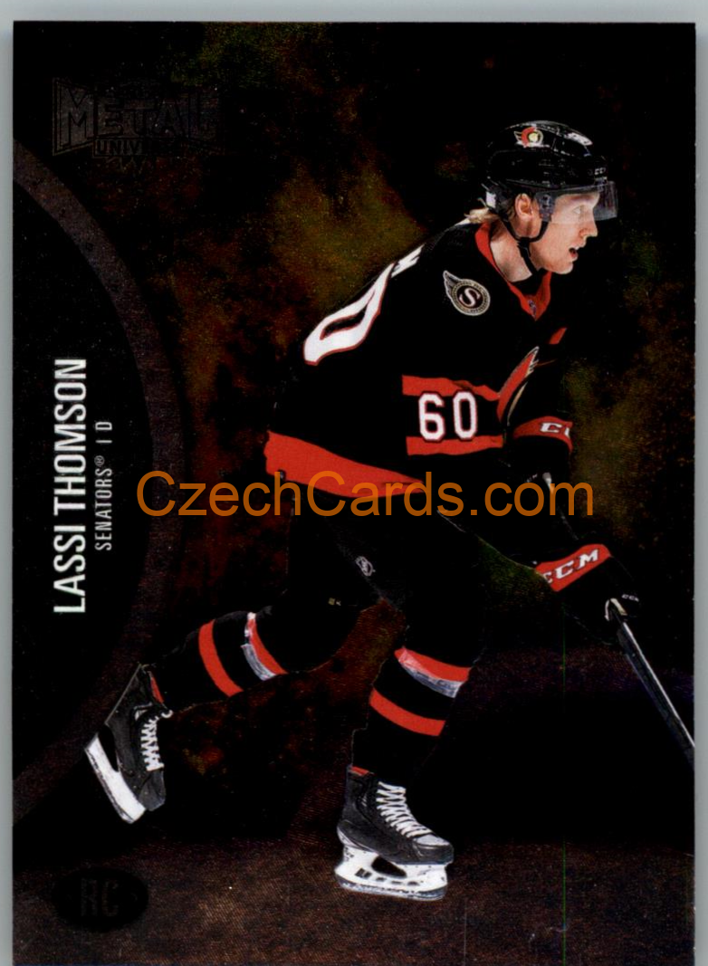 Lassi Thomson 2021-22 Skybox Metal Universe #194 RC
