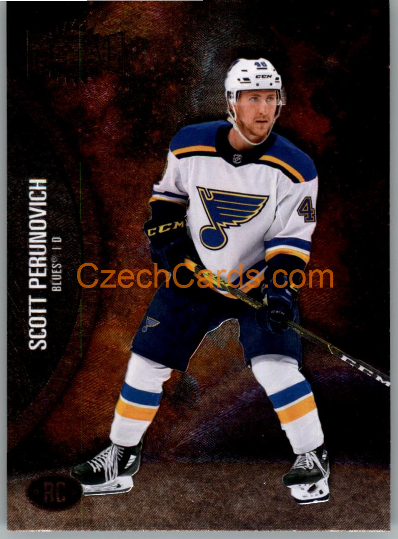 Scott Perunovich 2021-22 Skybox Metal Universe #171 RC SP