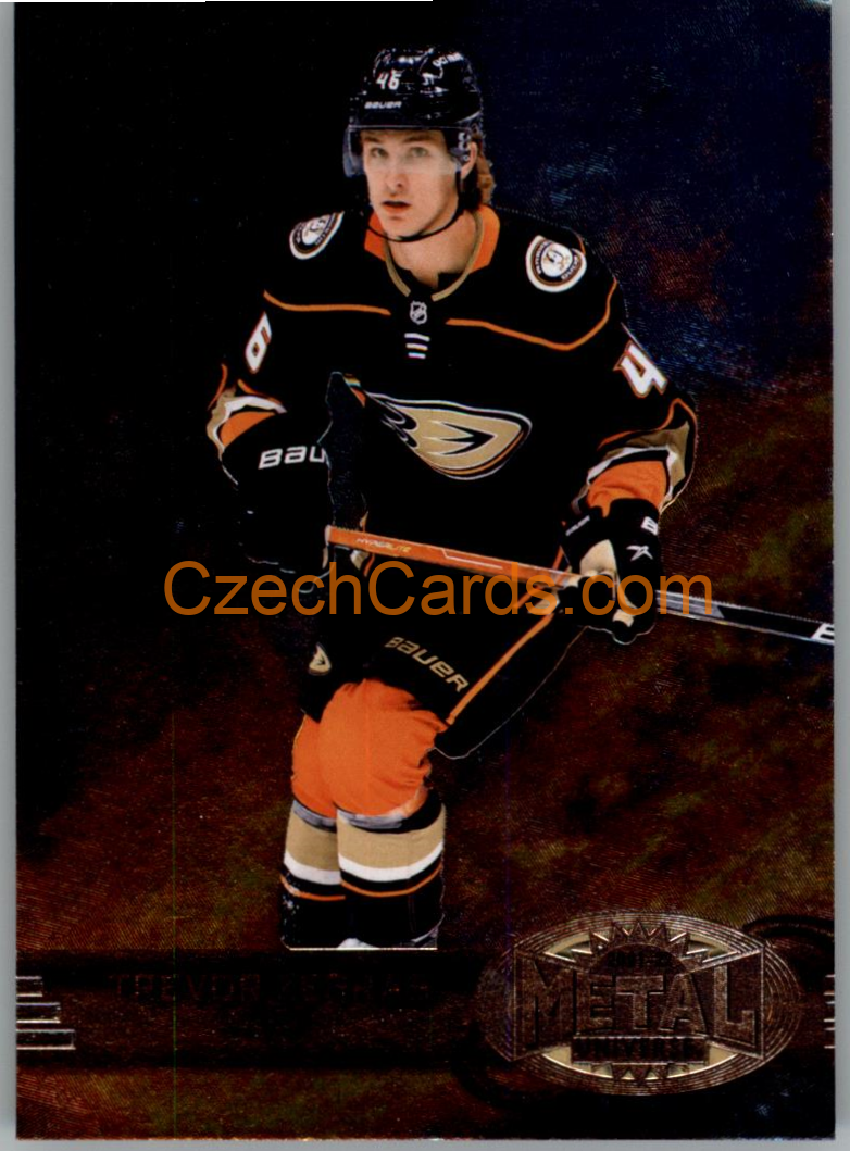 Trevor Zegras 2021-22 Skybox Metal Universe RETRO #R-25 SP