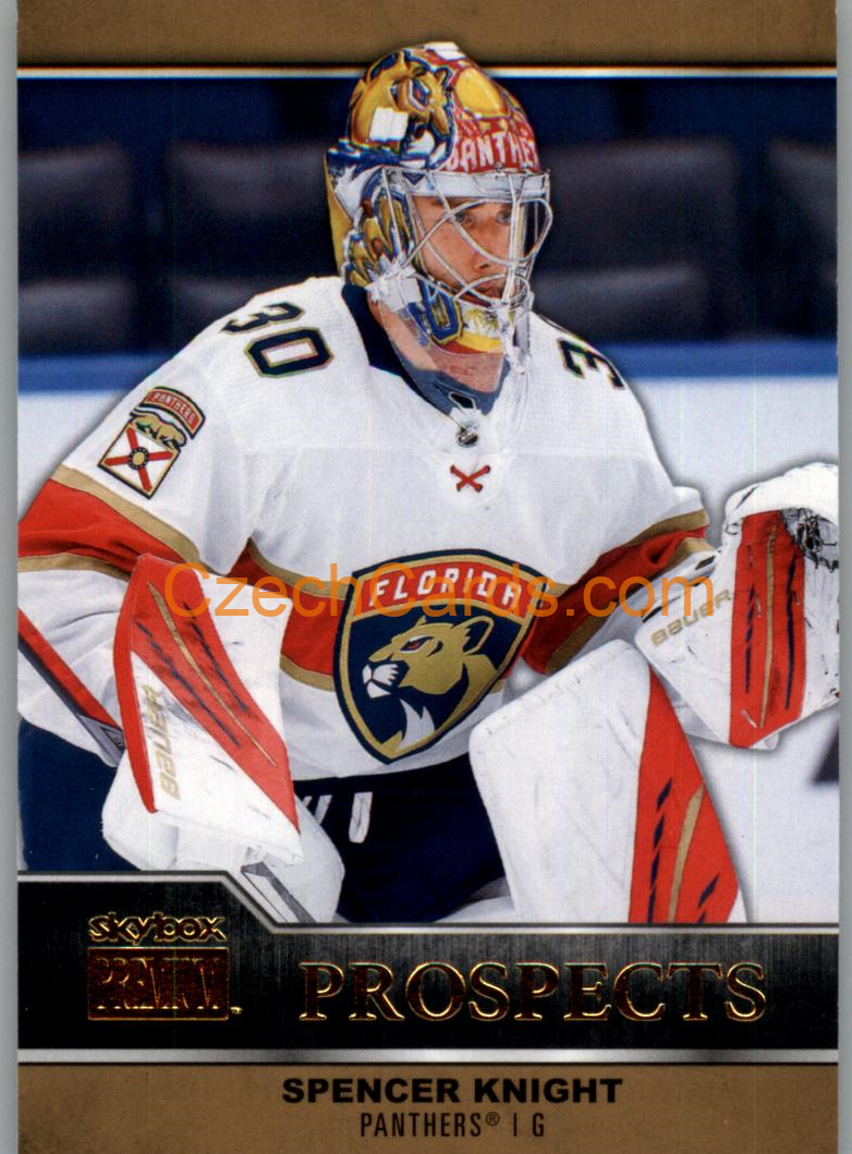 Spencer Knight 2021-22 Skybox Metal Universe Prospect #PP-4