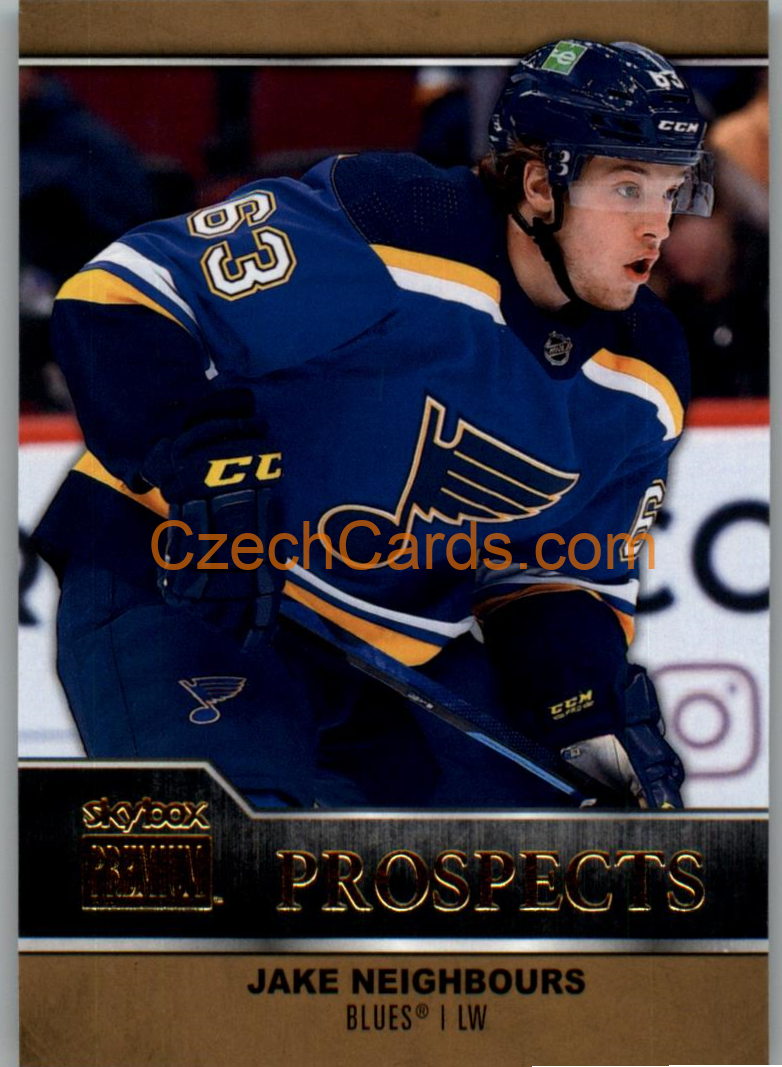 Jake Neighbours 2021-22 Skybox Metal Universe Prospect #PP-49