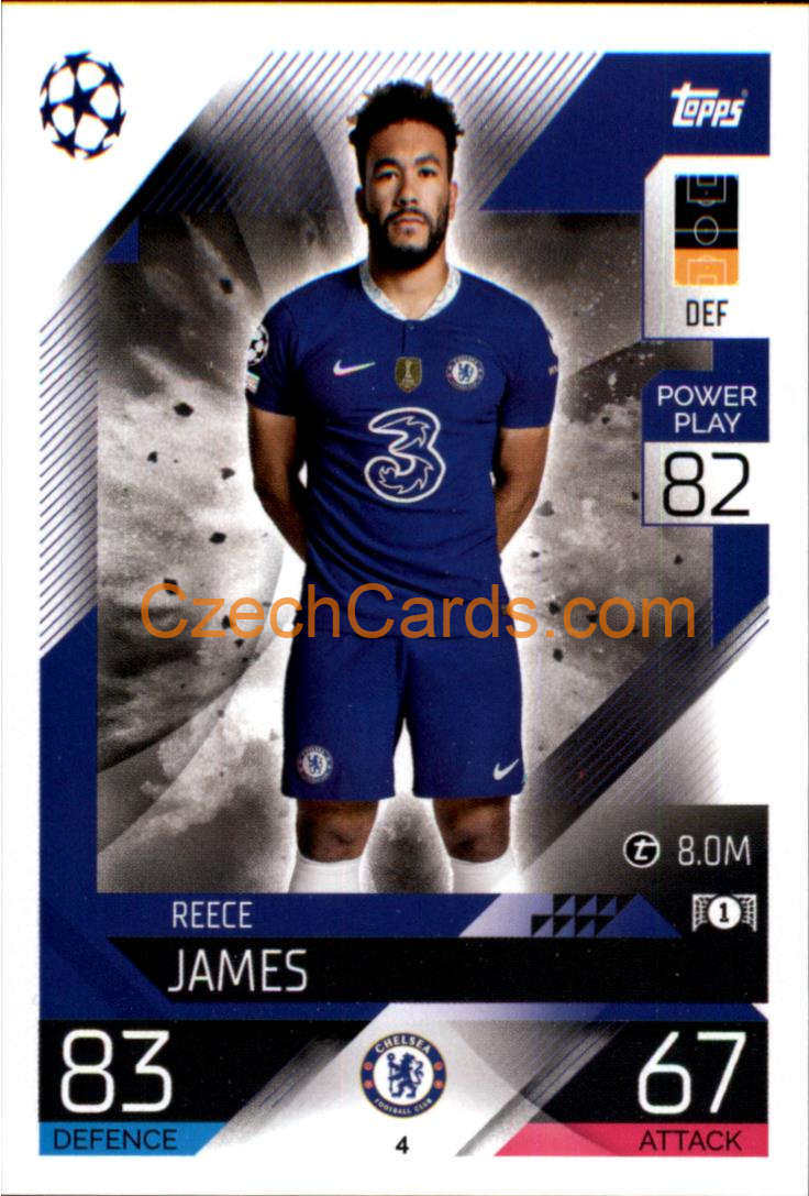 Rece James Topps Match Attax 2022/23 #4