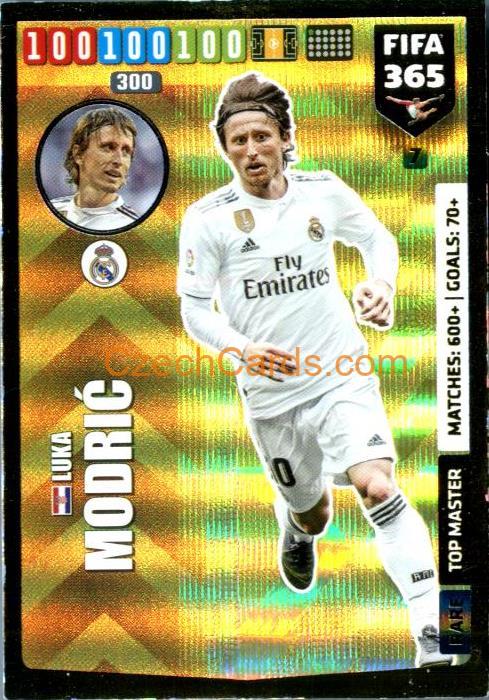 Luka Modric 2020 Panini FIFA 365 Adrenalyn Top Master #7