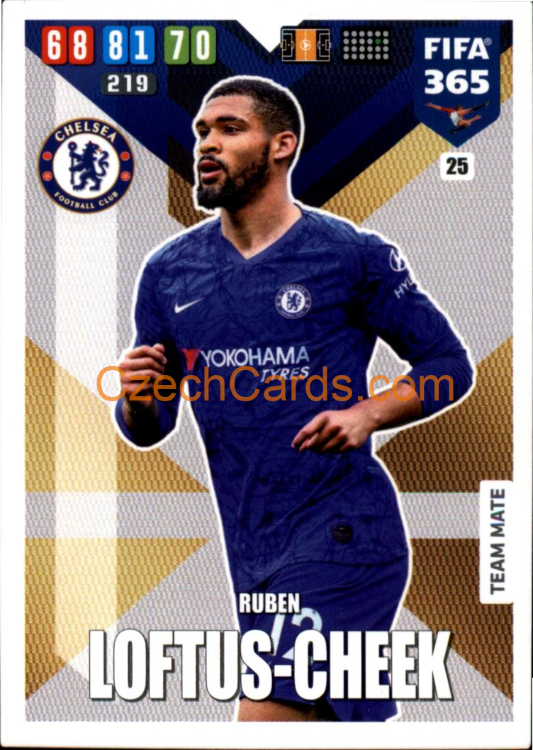 Ruben Loftus-Cheek 2020 Panini FIFA 365 Adrenalyn #25