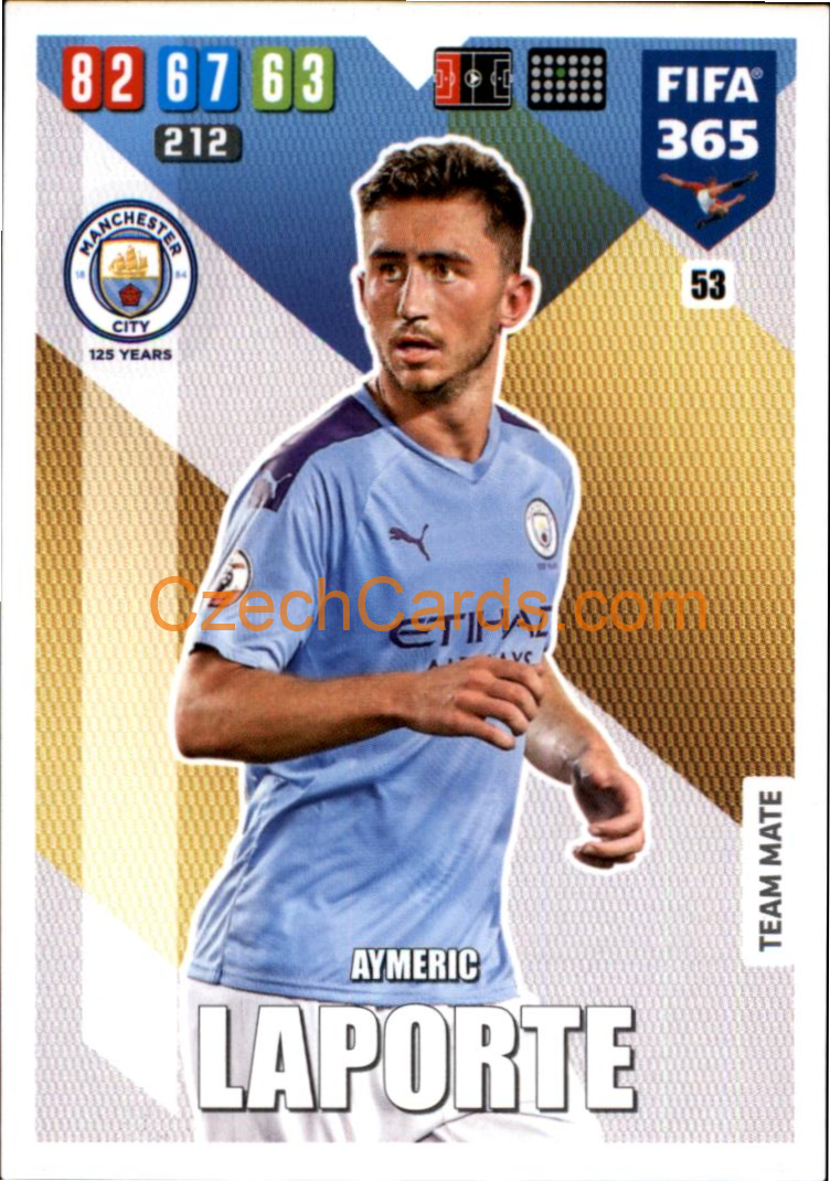 Aymeric Laporte 2020 Panini FIFA 365 Adrenalyn #53