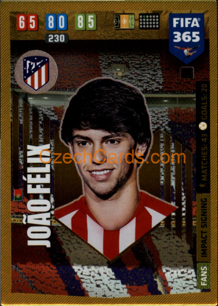 João Félix 2020 Panini FIFA 365 Adrenalyn IMPACT #86
