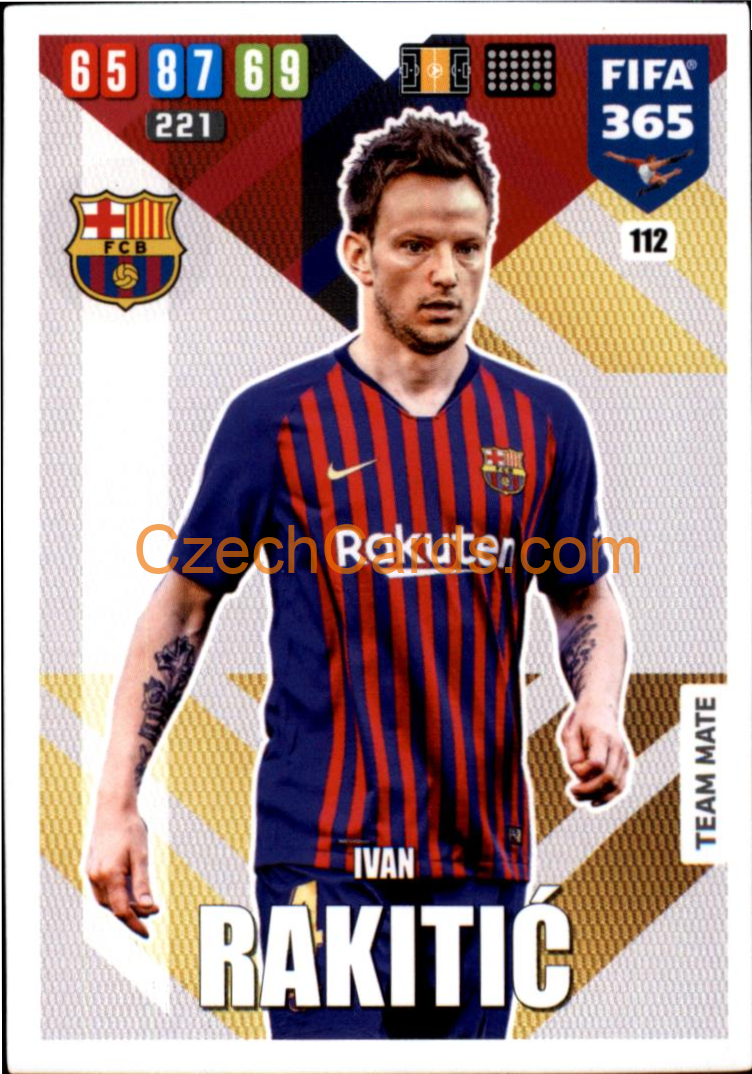 Ivan Rakitić 2020 Panini FIFA 365 Adrenalyn #112