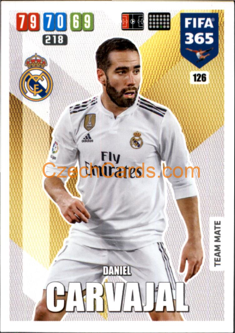Daniel Carvajal 2020 Panini FIFA 365 Adrenalyn #126