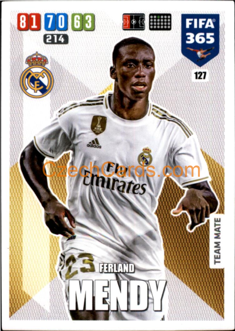 Ferland Mendy 2020 Panini FIFA 365 Adrenalyn #127