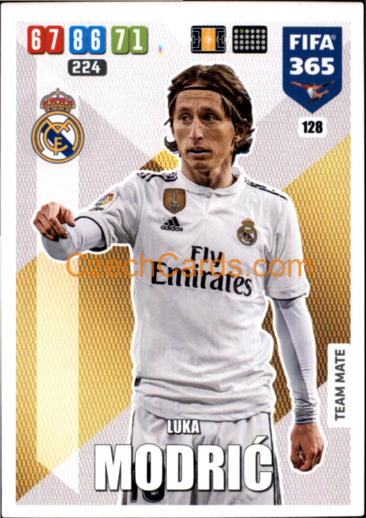 Luka Modrić 2020 Panini FIFA 365 Adrenalyn #128