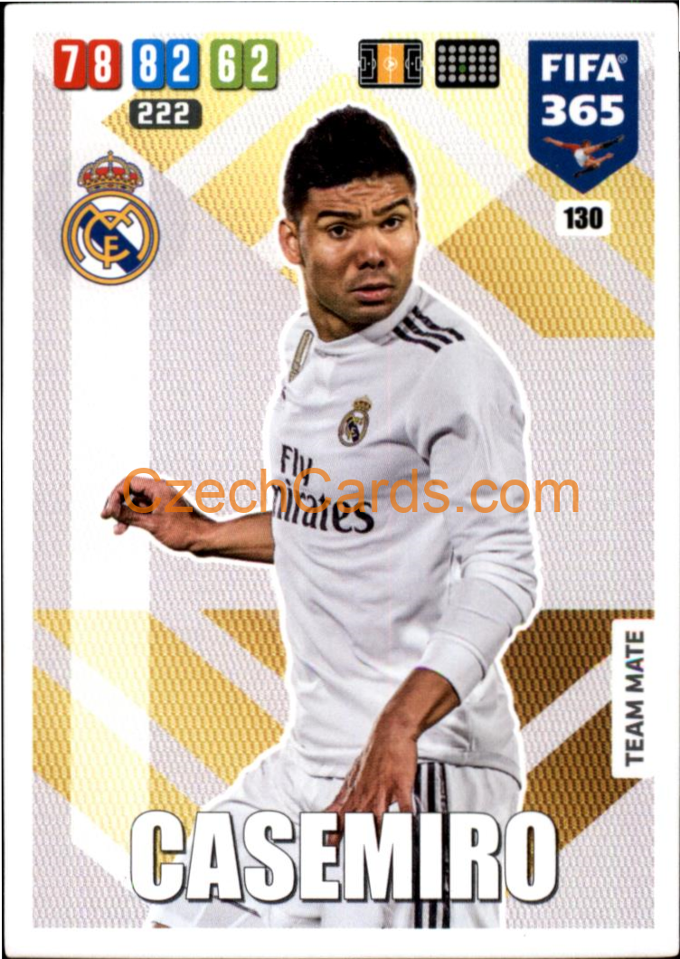 Casemiro 2020 Panini FIFA 365 Adrenalyn #130