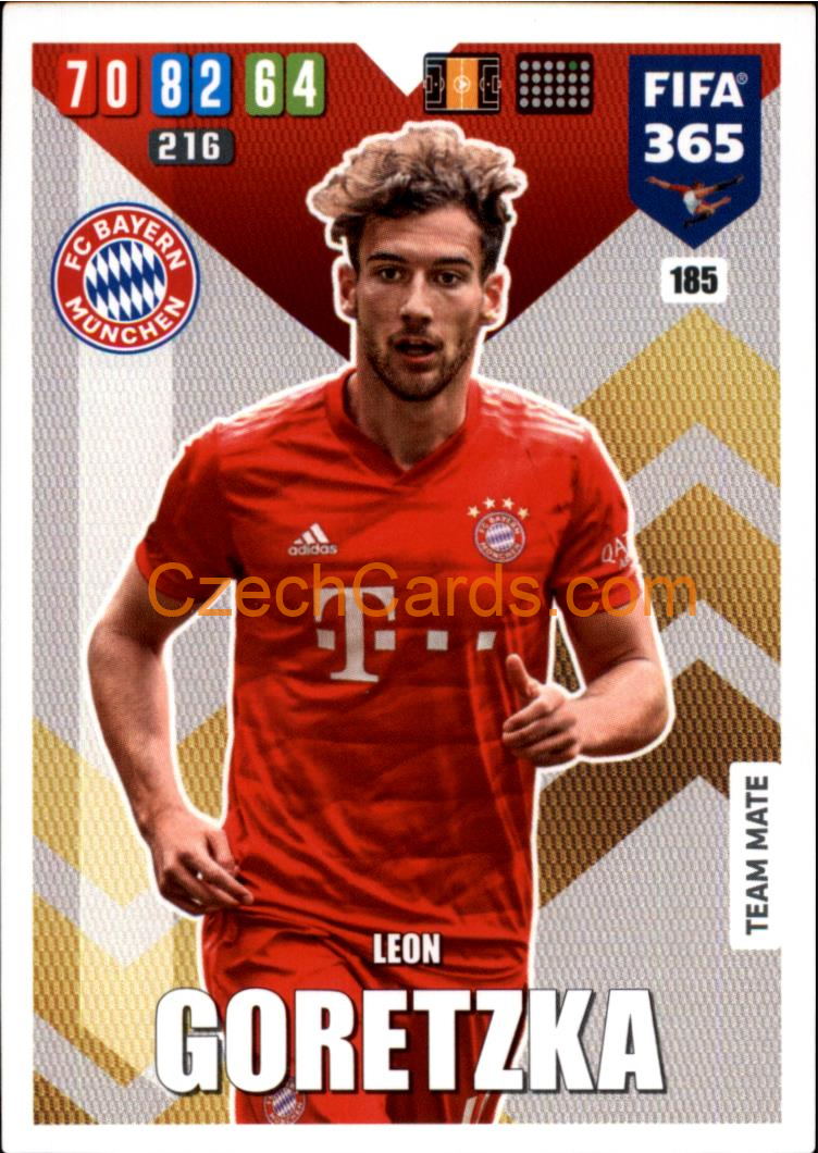 Leon Goretzka 2020 Panini FIFA 365 Adrenalyn #185