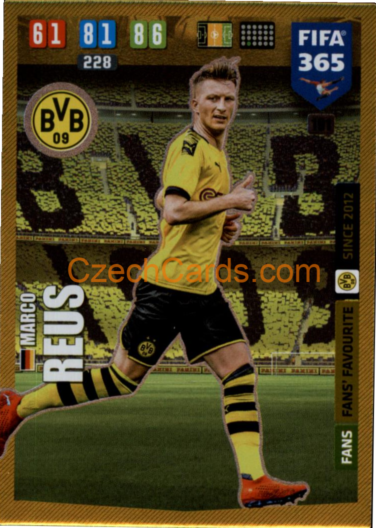 Marco Reus 2020 Panini FIFA 365 Adrenalyn FANS #191